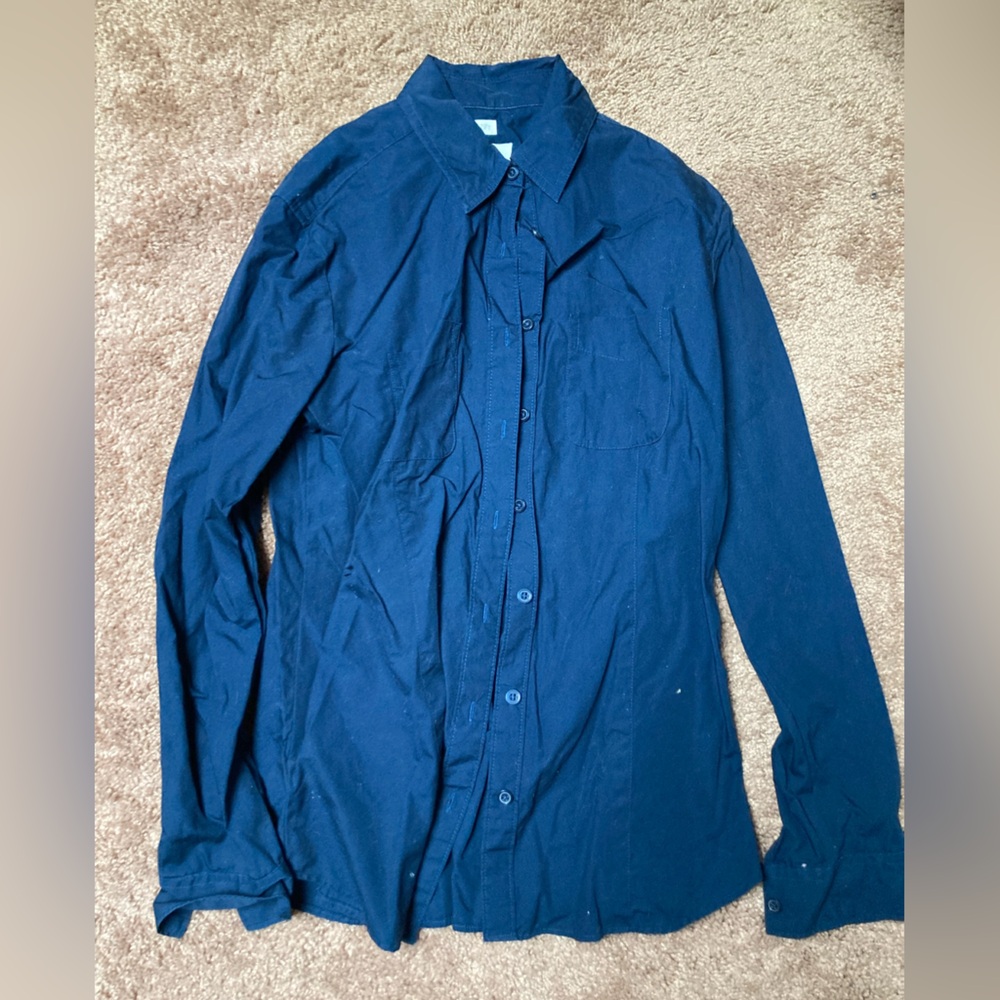 LOFT Deep Blue Blouse